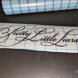 Pretty Little Liars Decals (2 pack)